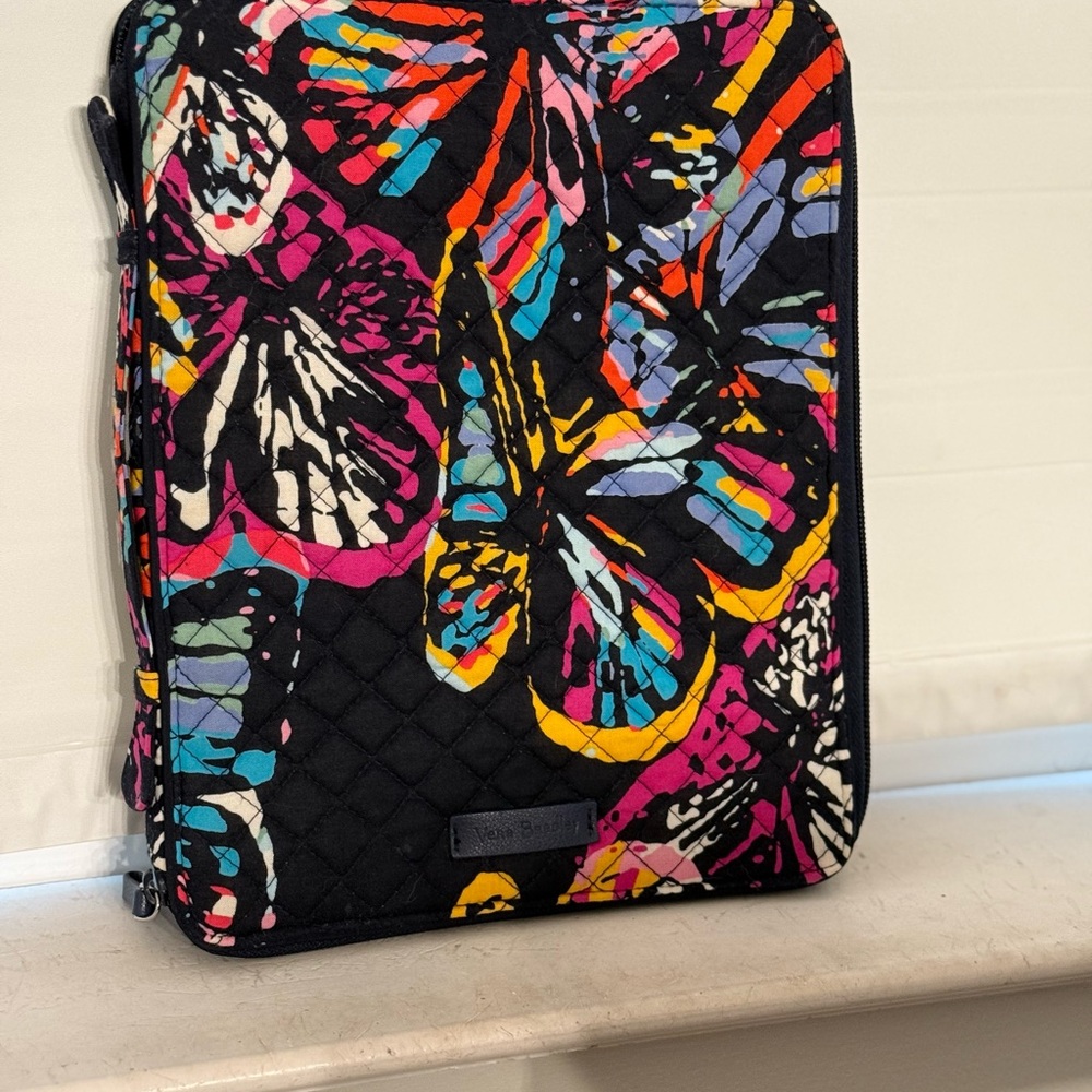 Vera Bradley Multicolor Butterfly Quilted iPad Tablet Case